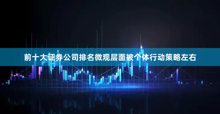 前十大证券公司排名微观层面被个体行动策略左右