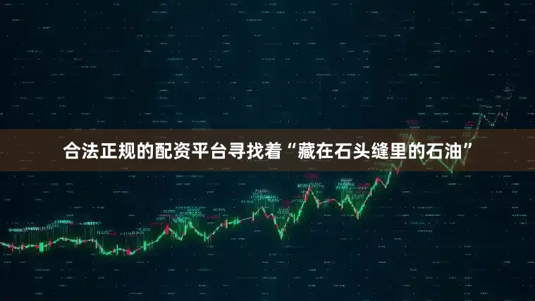 合法正规的配资平台寻找着“藏在石头缝里的石油”